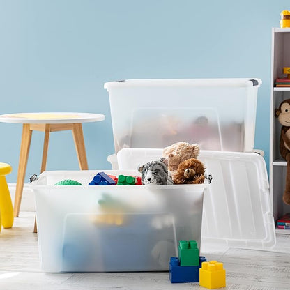 IRIS USA 72 QT Plastic Storage Box - Image 4