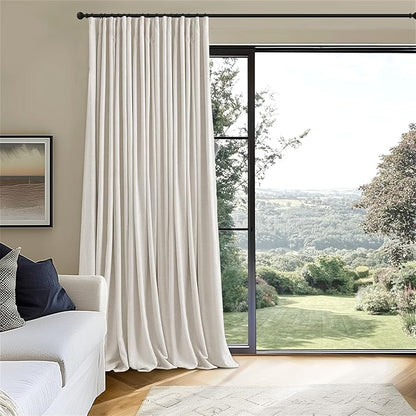 INOVADAY Thermal Sliding Door Curtains 100% Blackout Curtains - Image 3