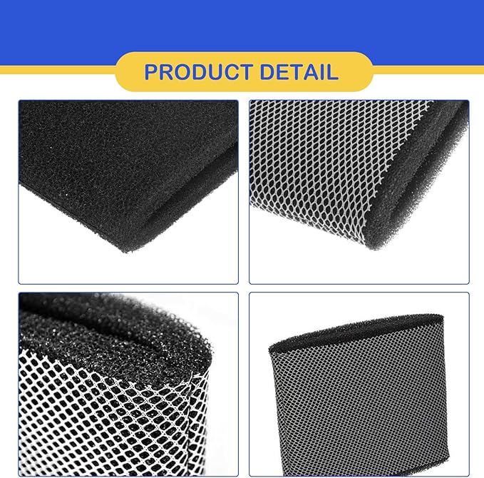 2 Pack A04-1725-034 Humidifier Evaporator Pad Filter Replacement Compatible - Image 4
