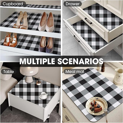 Drawer and Shelf Liner, Non-Slip Kitchen Cabinet Liners Non-Adhesive Thick - Image 8