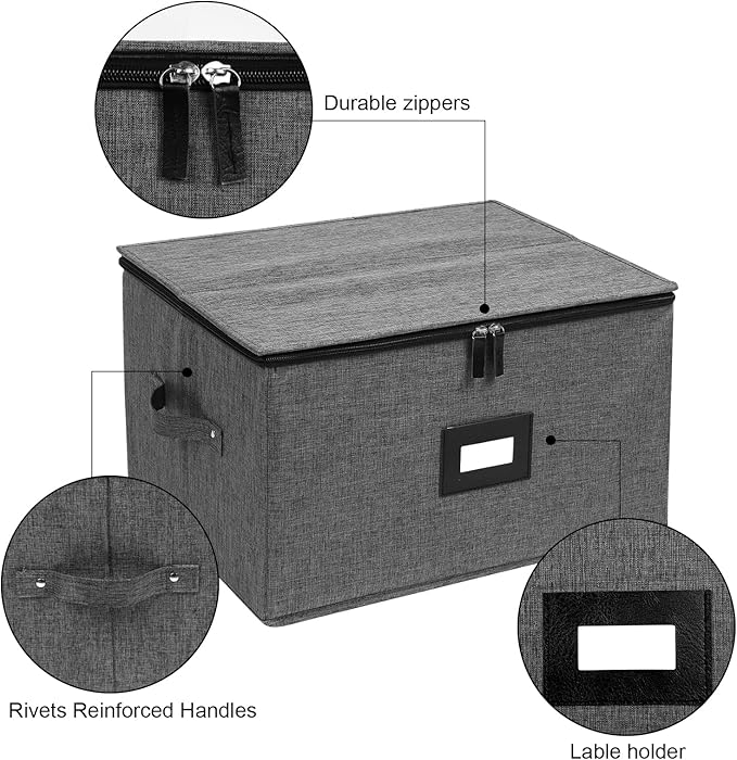 Mayniu Stemware Storage Containers, Wine Glass Storage Box - Image 3