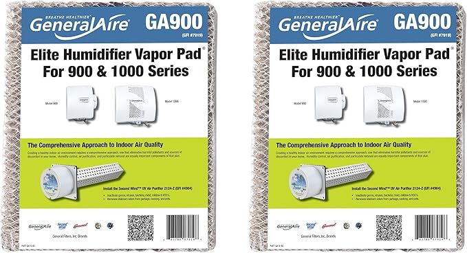 2-PK- GeneralAire GA900/GA19 Humidifier Water Filter by GeneralAire