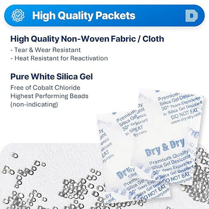 Dry & Dry 20 Gram Silica Gel Packets - Image 2