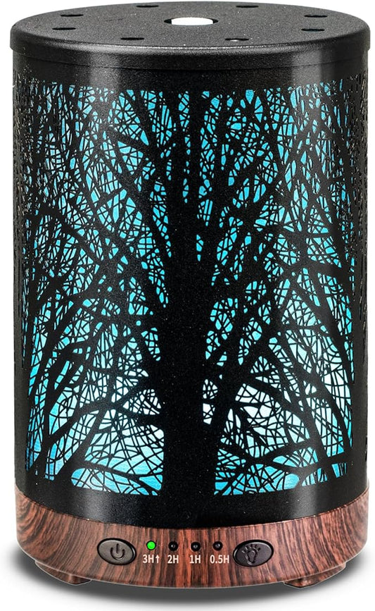 Essential Oil Diffuser 120ML Metal Aromatherapy Diffuser by JOYOLO