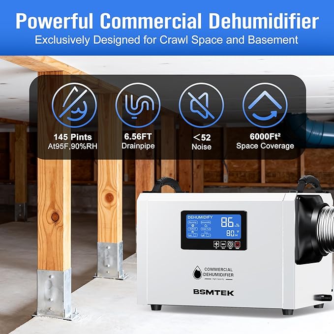 145 Pints Commercial Dehumidifier - Image 7