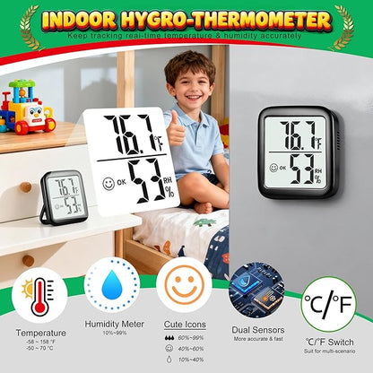 Antonki 2 Pack Room Thermometer - Image 2