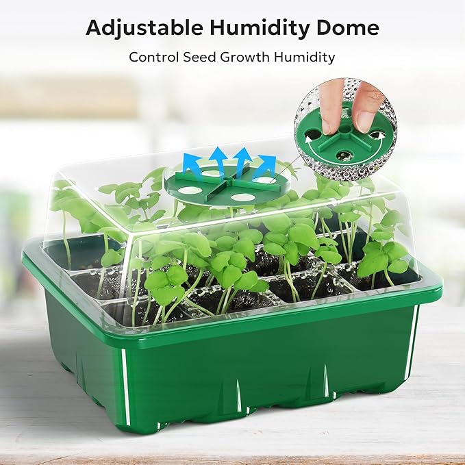MIXC 10 Packs Seed Starter Tray Seed Starter Kit - Image 3