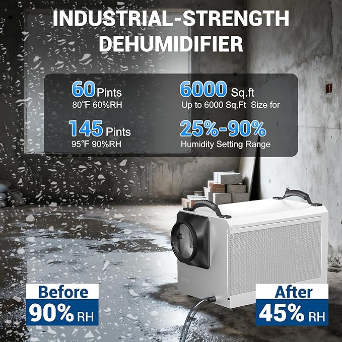 SILVEL 145 Pint Dehumidifier - Image 2