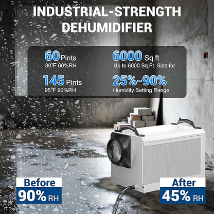 SILVEL 145 Pint Dehumidifier - Image 2