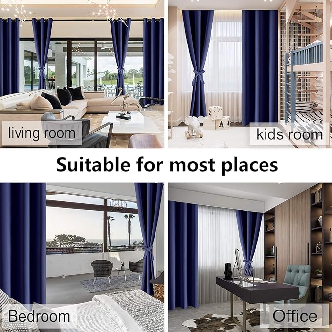 Hiasan RV Blackout Curtains for Bedroom, 52 x 30 Inches Long - Image 7