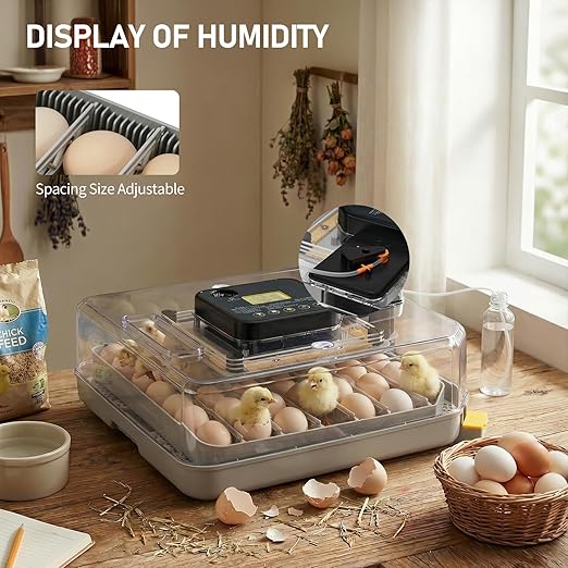 Winado Incubators for Hatching Eggs, 48 Egg Incubator - Image 7