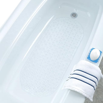 SlipX Solutions Clear Bubble Bath Mat by SlipXSolutions