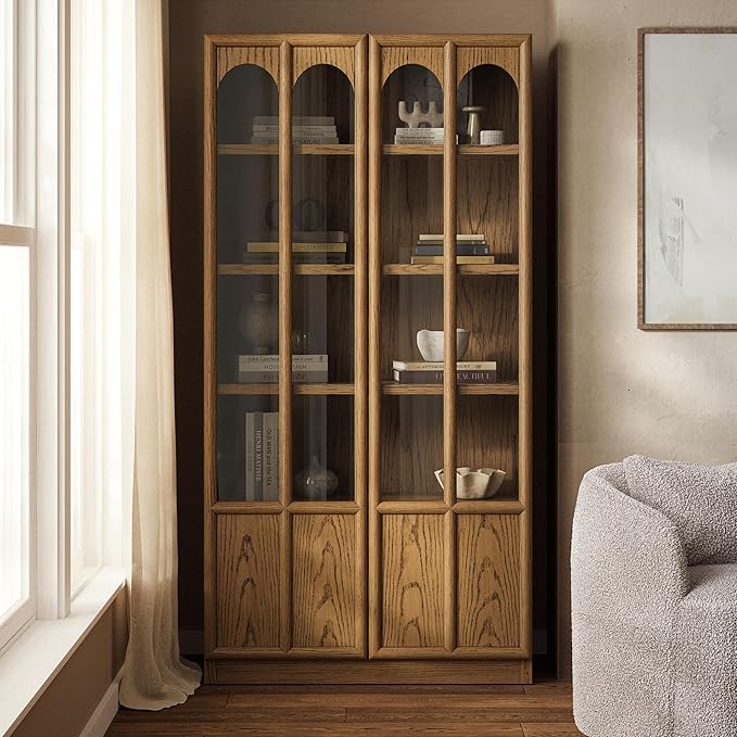 Modway Anwen 79" Wood Display Cabinet - Image 2