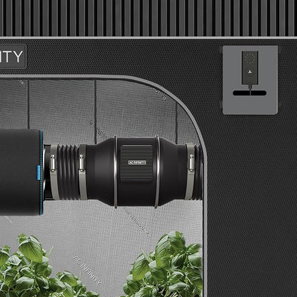 AC Infinity CLOUDLINE S8 PRO, Quiet 8” Inline Duct Fan - Image 7