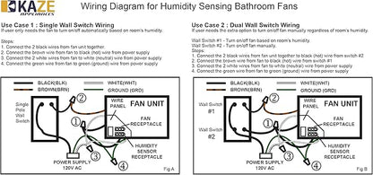 SEP150H | 150 CFM | 0.5 Sone Ultra Quiet | Energy Star Certified | Humidity - Image 4