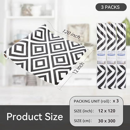 FIFTY FEET 12"x120" Non-Adhesive Shelf Liner - Image 5