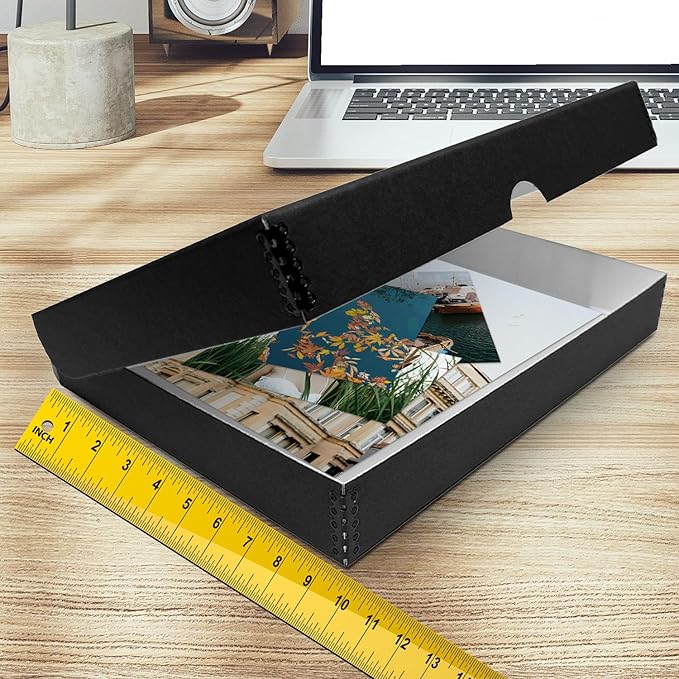 Golden State Art, Archival Folio Storage Box 9x12, Clamshell Design - Image 3