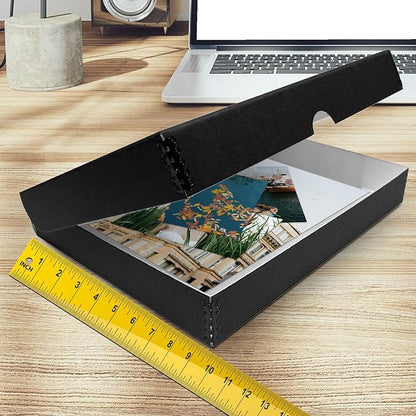 Golden State Art, Archival Folio Storage Box 9x12, Clamshell Design - Image 3