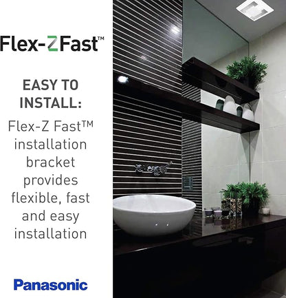 Panasonic WhisperSense Ceiling Mount Bathroom Exhaust Fan - Image 8
