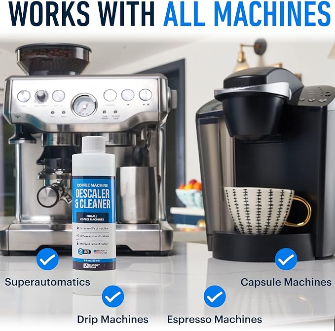 Essential Values Descaling Solution – Coffee Maker Cleaner - Image 4