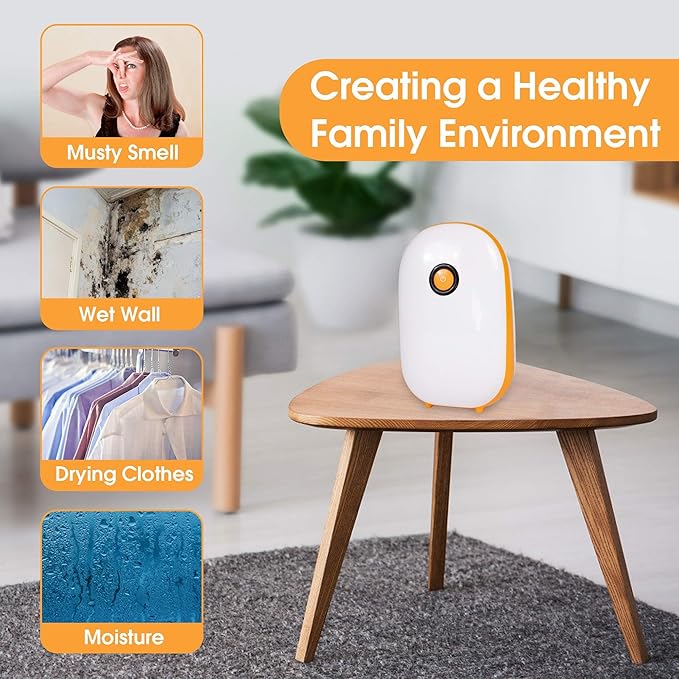 Dehumidifier for Home 37 OZ Water Tank - Image 4