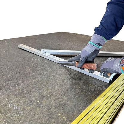 F&L Heavy-Duty Aluminum Square Duct Tool – Precision 90° Angle Cutting Guide - Image 8