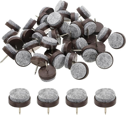 PATIKIL 22 mm Nail-on Felt Pads by PATIKIL