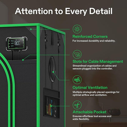 VIVOSUN PRO Grow Tent 2x4 Indoor Grow Tent - Image 5