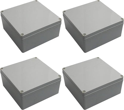 Co. 6" x 6" x 3" Weather & Dust Proof PS Plastic Junction Conduit Box by DJCSupplyCompany