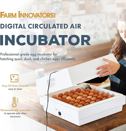 Farm Innovators Model 2450 Pro Series Digital Circulated Air Egg Incubator - Image 2