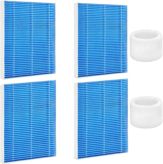 4-Pack Replacement Humidifier Filters Compatible by Gazeer