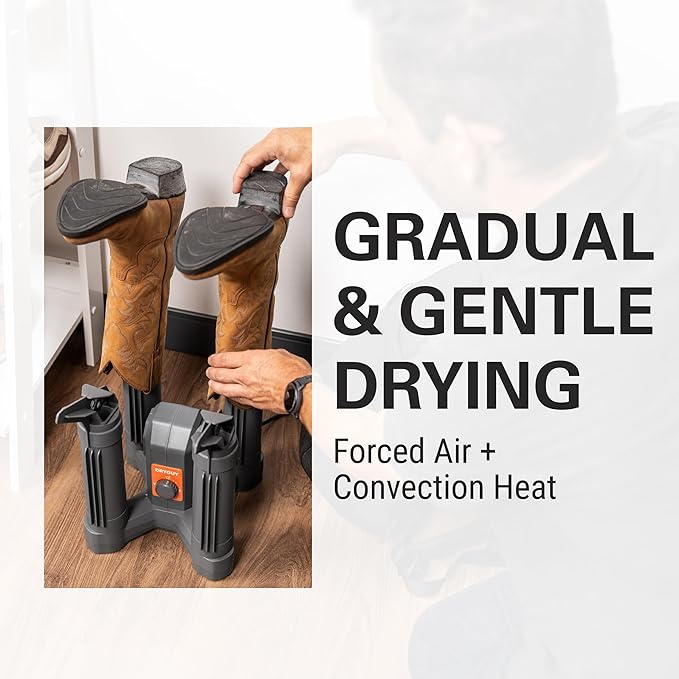 DryGuy Two-Pair Boot Dryer, Fast Convection & Forced Air Drying - Image 2