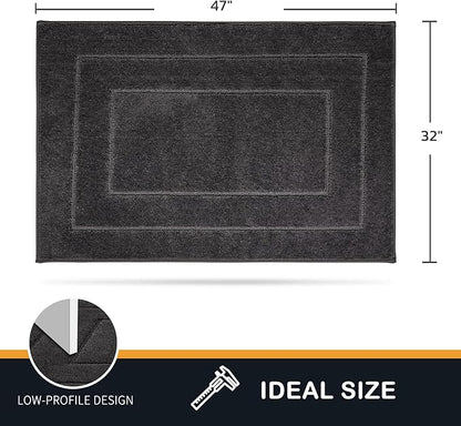 PURRUGS Dirt Trapping Door Mat 32" x 47", Non-Slip/Skid Machine Washable - Image 2