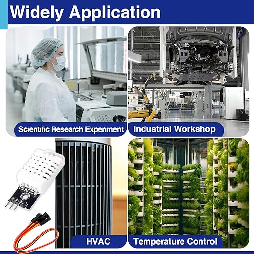 6 Set Digital Temperature and Humidity Sensor Modules, Compatible - Image 6