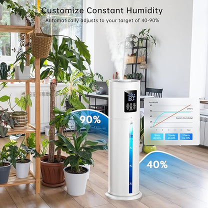 2.1Gal/8L Smart Humidifier Large Room, Top Fill Humidifiers - Image 6