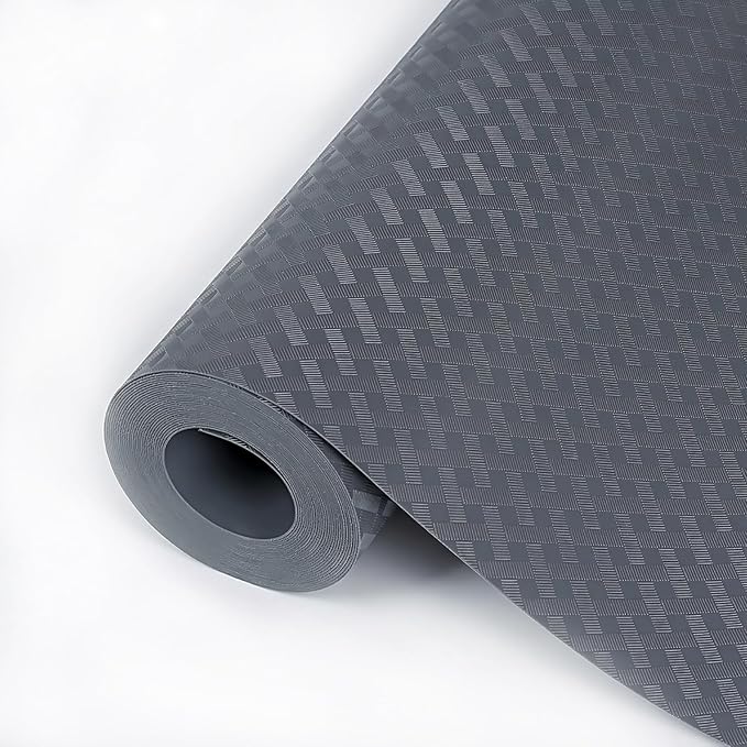 Hersvin Shelf Liners 12 in x 20 ft EVA Drawer Mats, Non-Adhesive Cupboard Pad by Hersvin
