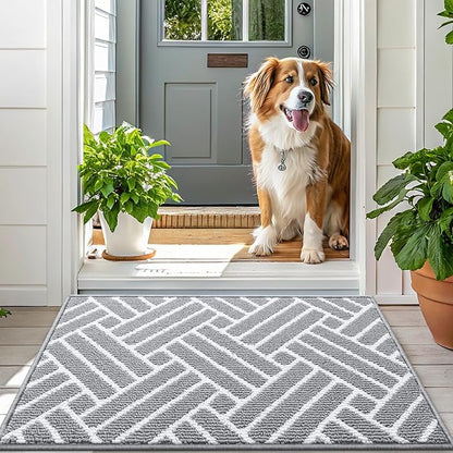OLANLY Indoor Door Mat, 36x24 Inch, Dirt Resistant and Absorbent, Non-Slip - Image 6