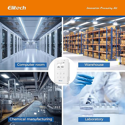 Elitech WiFi Temperature and Humidity Data Logger, 2.4GHz/5GHz Real-time Monitor - Image 7