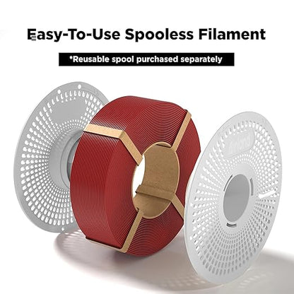 Inland V2 Reusable Filament Spool, 3D Printing Replacement Spool - Image 2