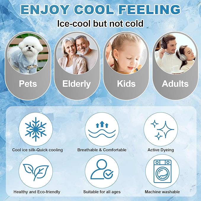 OTOB Cooling Dog Couch Cover Ice Silk Fiber, Washable & Non Slip Sofa - Image 5