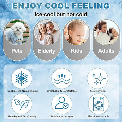 OTOB Cooling Dog Couch Cover Ice Silk Fiber, Washable & Non Slip Sofa - Image 5