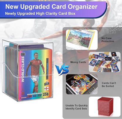 6 Pack Card Deck Boxes: Transparent Storage - Image 3