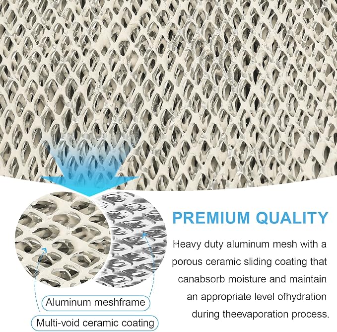 35 Water Panel Humidifier Filter Replacement Made of Aluminum Mesh - Image 3