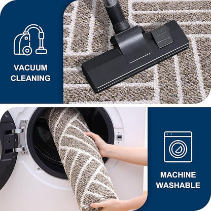 OLANLY Indoor Door Mat, 48x32 Inch, Dirt Resistant and Absorbent, Non-Slip - Image 5