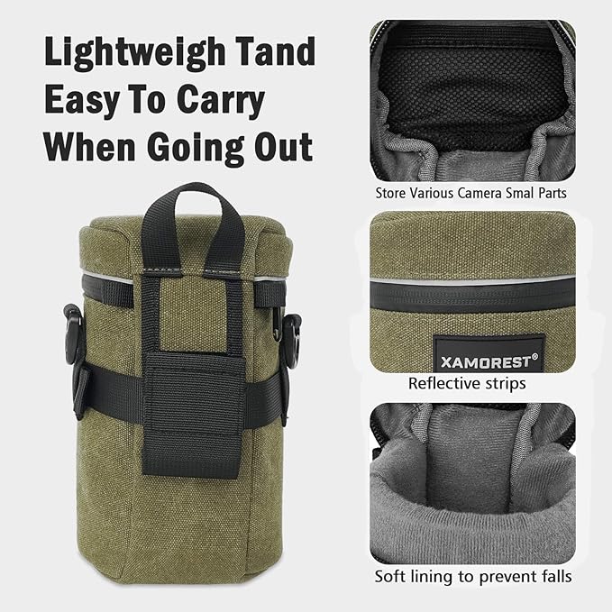 Camera Lens Case Lens Bag Compatible) - Image 4