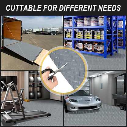 8x25 FT Garage Floor Mat, 2.8mm Thickened Flooring Roll - Image 8