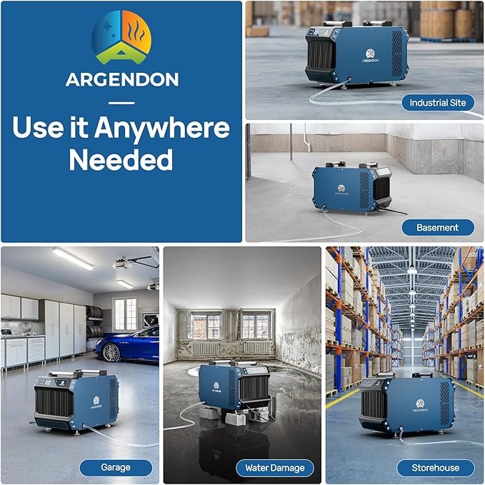 ARGENDON 180 Pints Crawlspace Dehumidifiers - Image 6