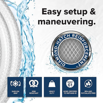 Camco TastePURE 10-Ft Water Hose-RV Drinking Water Hose Contains No Lead - Image 4