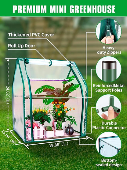 Mini Greenhouse Indoor, Mini Green House - Image 2