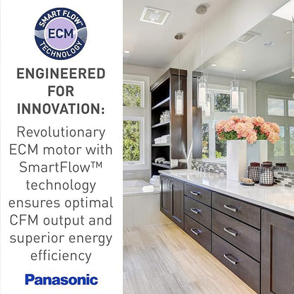 Panasonic WhisperSense Ceiling Mount Bathroom Exhaust Fan - Image 9